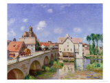 The Bridge at Moret, 1893 Reproduction procédé giclée par Alfred Sisley