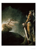 Macbeth and the Witches Giclee Print by Henry Fuseli