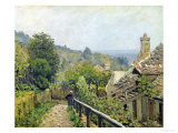 Louveciennes Or, the Heights at Marly, 1873 Reproduction procédé giclée par Alfred Sisley