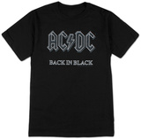 AC/DC - Back in Black (logotipo) Camisetas