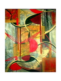 Baile de líneas Lámina giclée por Ruth Palmer