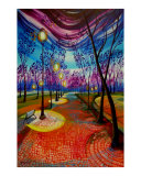 From Dusk like Candlesticks Light my Path till Dawn Giclee Print by Timothy Sorsdahl