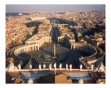 St Peter's Square Photographic Print by Alan R Zeleznikar
