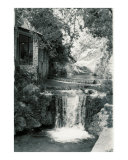 Waterfall in Moustiers Photographic Print by Vivienne Leibowich