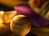 Baseball Fotografie-Druck von Danilo Calilung