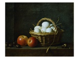 Basket of Eggs Giclee Print by Henri Roland De La Porte
