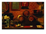 Bar in Madrid Giclee Print by Pam Ingalls