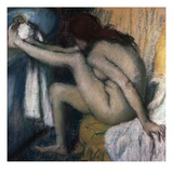 Après le bain Reproduction procédé giclée par Edgar Degas