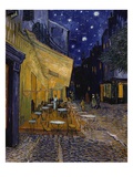 Cafe Terrace at Night Giclee Print by Vincent van Gogh