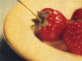 Bowl of Strawberries Photographic Print by Jennifer Kennard
