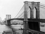 Puente de Brooklyn, Nueva York Lámina fotográfica Puente de Brooklyn, Nueva York Lámina fotográfica
