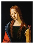Detail Showing Upper Half of Mary Magdalene Giclee Print by Piero di Cosimo