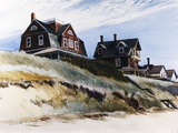 Cottages at Wellfleet Giclee Print by Edward Hopper