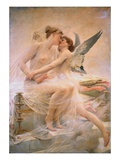 Cupid and Psyche Giclee Print by Lionel Noel Royer