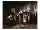 Christmas Morning Giclee Print by Paul Seignac