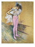 Danseuse Ajustant son Maillot (Le Premier Maillot) Giclee Print by Henri de Toulouse-Lautrec