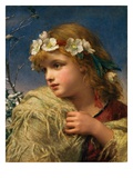 Christmas Roses Giclee Print by William Dobson