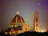 Duomo and Campanile of Santa Maria del Fiore Seen from the West Photographie par Jim Zuckerman