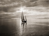 Diamond Head Yacht in Swiftsure Race Photographie par Ray Krantz