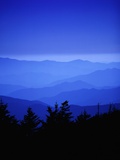 Great Smoky Mountains at Twilight Photographic Print by Cody Wood