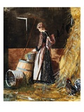 Fresh Eggs Giclee Print by Winslow Homer