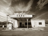 Gasolinera y café Lámina fotográfica por Aaron Horowitz