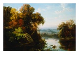 L'été indien reproduction procédé giclée par Regis Francois Gignoux