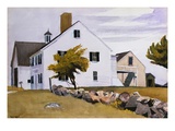 Casa en Essex, Massachusetts Lámina giclée por Edward Hopper Casa en Essex, Massachusetts Lámina giclée por Edward Hopper