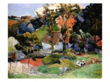 Landscape at Pont-Aven Giclee Print by Paul Gauguin