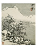 Paysage : hiver Reproduction procédé giclée par Cai Jia