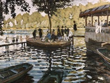 La Grenouillere Giclee Print by Claude Monet