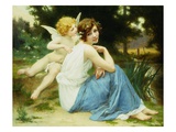 Love's Whisper Giclee Print by Guillaume Seignac