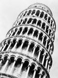 Leaning Tower of Pisa from Below Fotografisk trykk av Bettmann Leaning Tower of Pisa from Below Fotografisk trykk av Bettmann