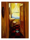 Marci's Bathroom Giclee Print by Pam Ingalls