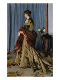 Madame Gaudibert reproduction procédé giclée par Claude Monet