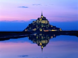 Mark Karrass - Mont-St.-Michel at Twilight - Fotografik Baskı Mark Karrass - Mont-St.-Michel at Twilight - Fotografik Baskı