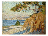 Paysage du midi reproduction procédé giclée par Theo van Rysselberghe