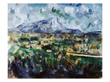 Mont Sainte-Victoire Giclee Print by Paul Cezanne