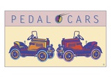 Pedal Cars Giclee Print by Steve Collier