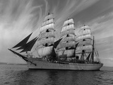 Sailing Ship Nippon Maru in Puget Sound Photographic Print by Ray Krantz