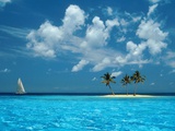 Sailing on the Blue Sea Photographic Print by Bill Ross