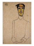 Singer van Osen reproduction procédé giclée par Egon Schiele