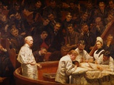 La clinique Agnew Reproduction procédé giclée par Thomas Eakins