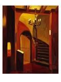 Stairs in Florence reproduction procédé giclée par Pam Ingalls