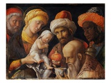L'adoration des mages reproduction procédé giclée par Andrea Mantegna