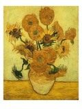 Zonnebloemen Gicléedruk van Vincent van Gogh