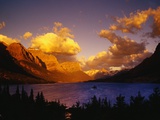 Sunrise over St. Mary Lake Photographic Print by Darrell Gulin
