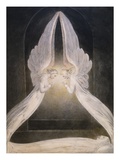 The Angels Hovering Over the Body of Jesus in the Sepulchre Giclee Print by William Blake