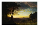 Das Sacramento-Flusstal Giclée-Druck von Albert Bierstadt