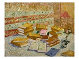 Romans parisiens (Les livres jaunes) Reproduction procédé giclée par Vincent van Gogh